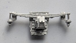 #9 LNWR bogie coach axle guard - £0.80 each (P&P £4.00 per 8 castings)